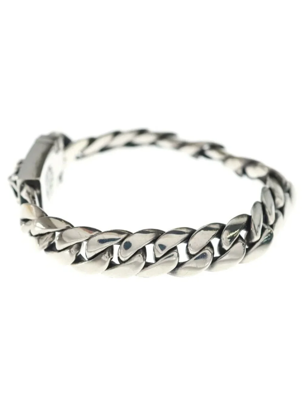 Chrome Hearts CH Plus Sml Box ID Classic CH Small Bracelet Silver